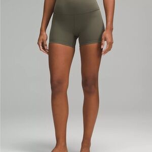 lululemon Align™ High-Rise Short 4" - Army Green Size 4 BRAND NEW